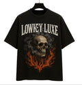 Lowkeyluxe™ Flame Skull Tee
